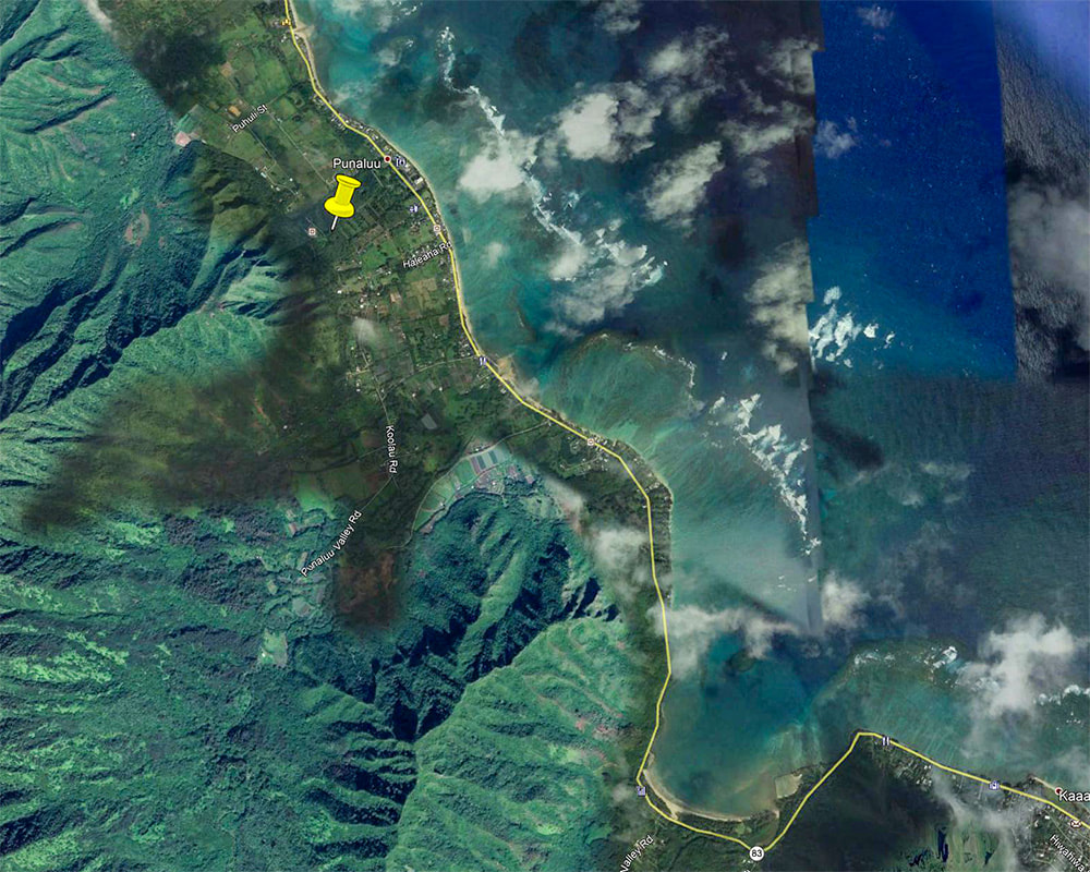 360° photo taken in nine ahupuaa of Punaluu through Makao 